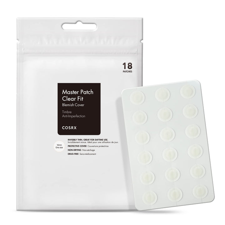 COSRX - Master Patch Clear Fit - Masking Eczema Patches - 18pcs
