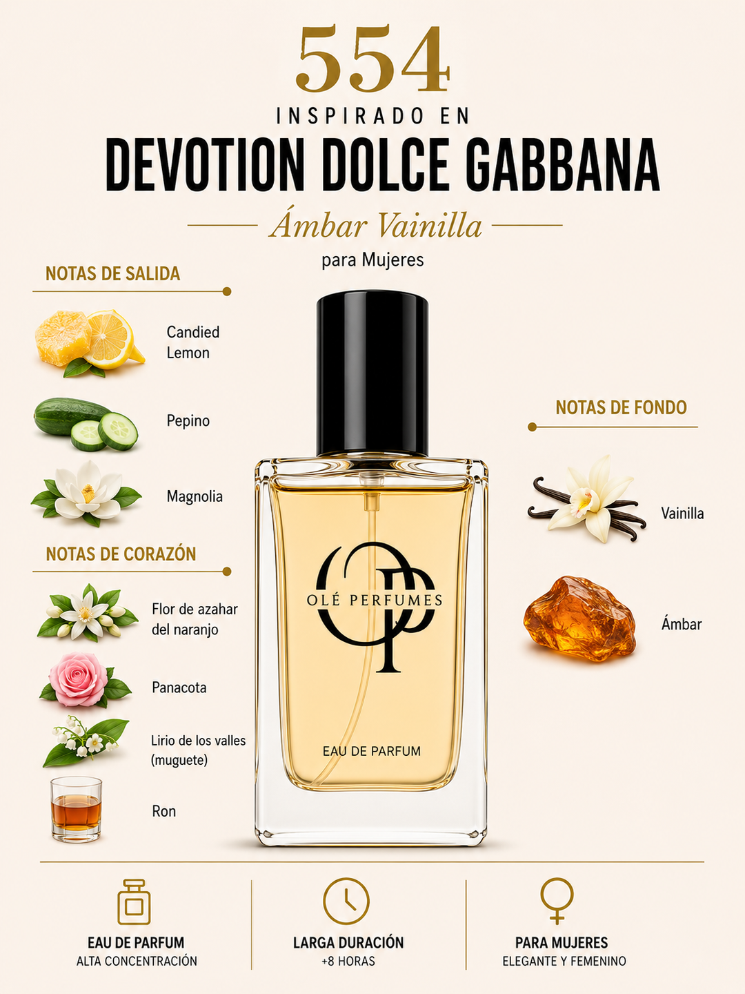 554 INSPIRADO EN DEVOTION DOLCE GABBANA