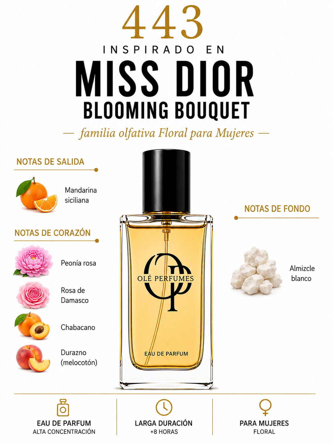 443 INSPIRADO EN  MISS DIOR BLOOMING BOUQUET
