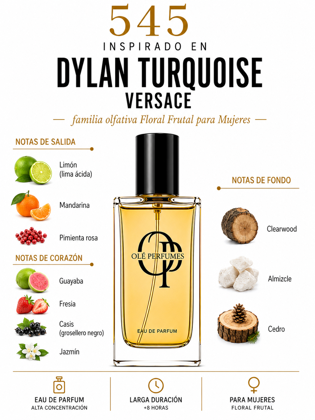 545  INSPIRADO EN DYLAN TURQUOSE VERSACE