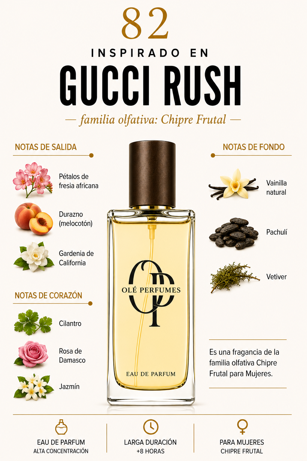 82 INSPIRADO EN GUCCI RUSH