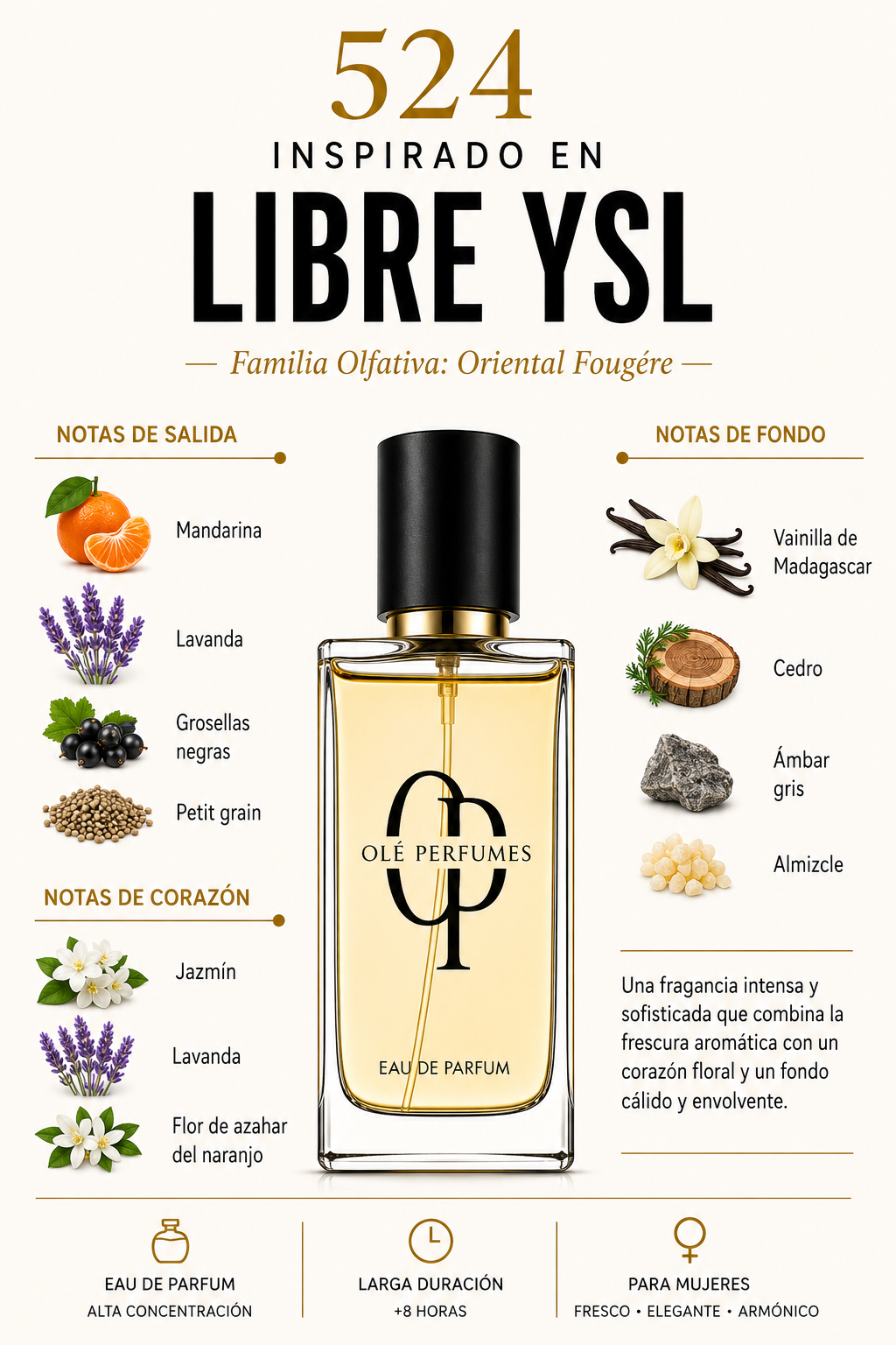 524 INSPIRADO EN LIBRE YSL
