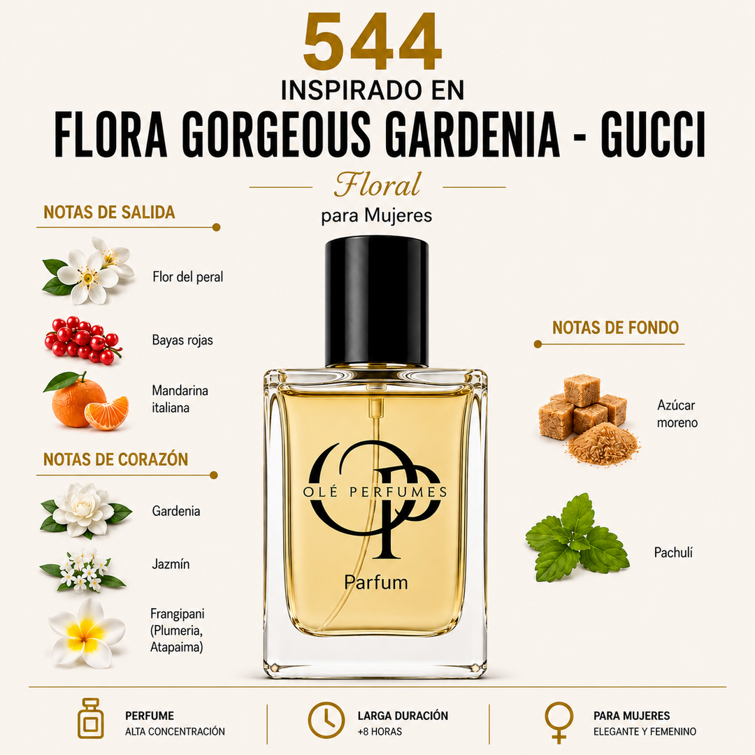 544 INSPIRADO EN FLORA GORGEOUS GARDENIA - GUCCI