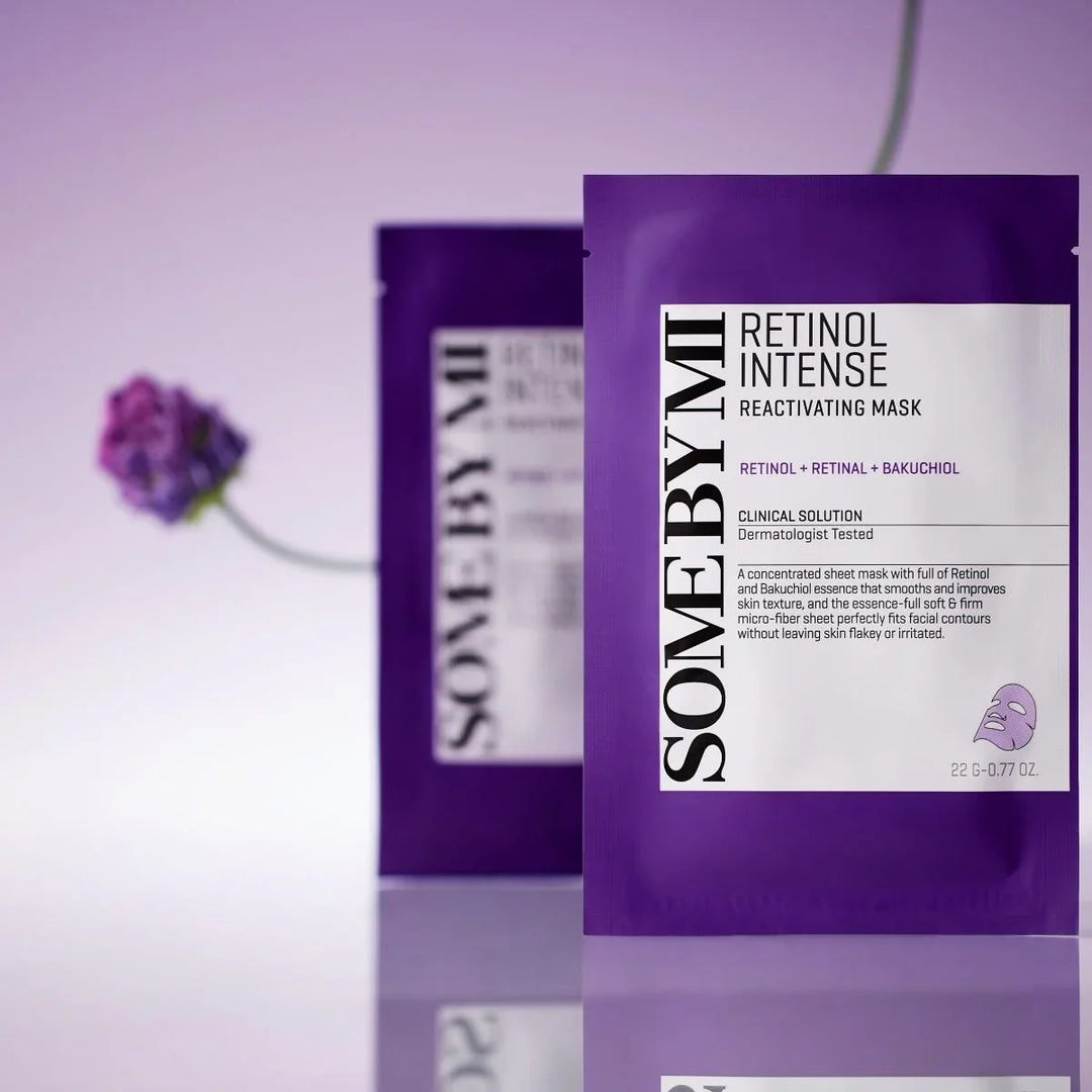 Some By Mi - Retinol Intense Reactivating Mask - Anti-Aging Sheet Mask - 22g