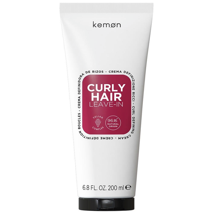 Kemon - Crema Definidora de Rizos Hair Care Curly Hair Leave-In 200 ml
