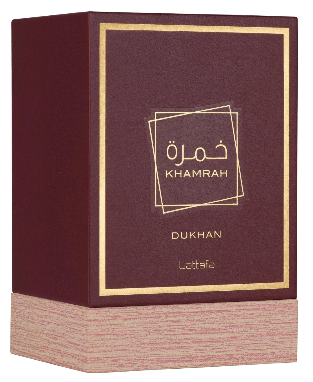 Khamrah Dukhan Lattafa - Aroma especiado, ahumado y oriental