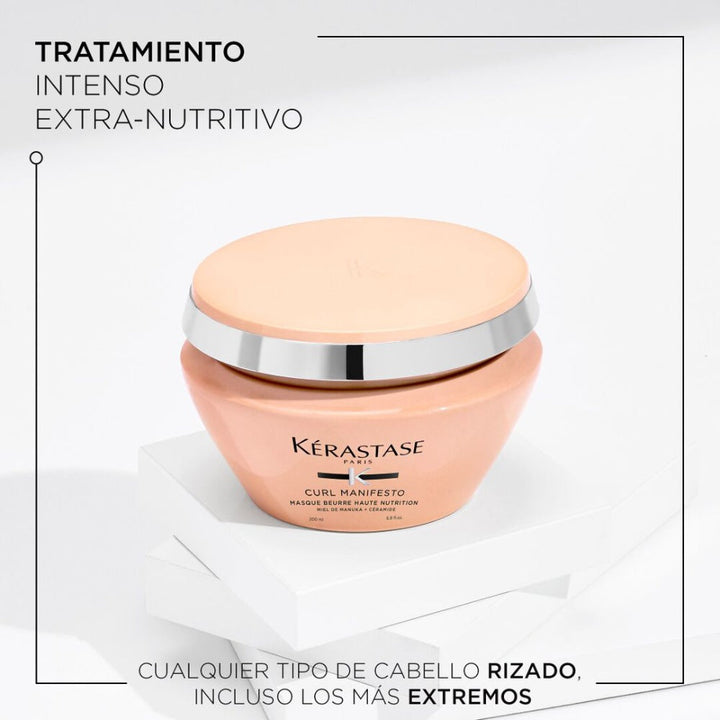 Kérastase - Curl Manifesto Mascarilla Masque Beurre Haute Nutrition 200 ml
