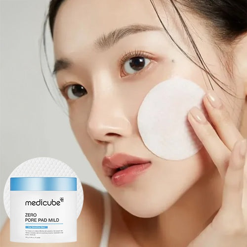 Medicube – Zero Pore Pad Mild (70 Piezas) | Exfoliación Suave para Poros &amp; Piel Sensible