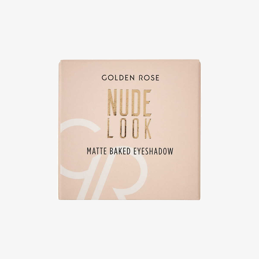 Nude Look Matte Baked Eyeshadow – Sombra de ojos mate Caramel Nude