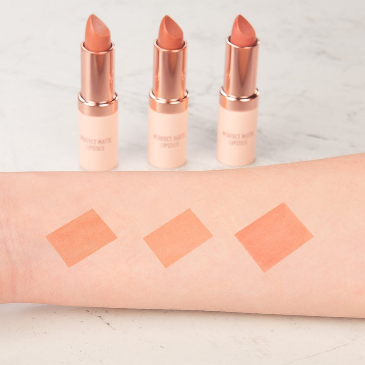 Nude Look Perfect Matte Lipstick – Labial mate Golden Rose