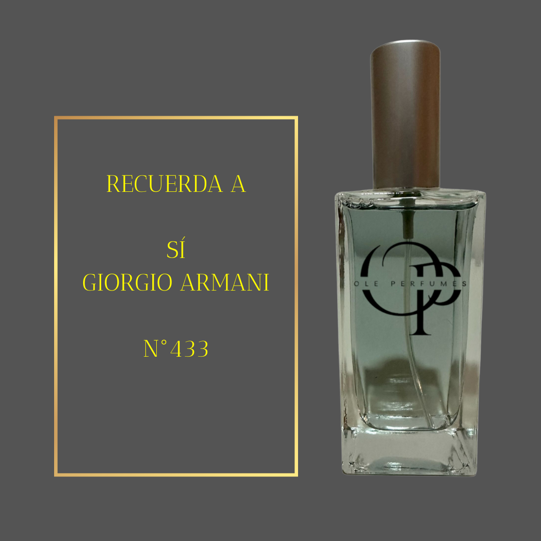433 INSPIRADO EN SI DE GIORGIO ARMANI