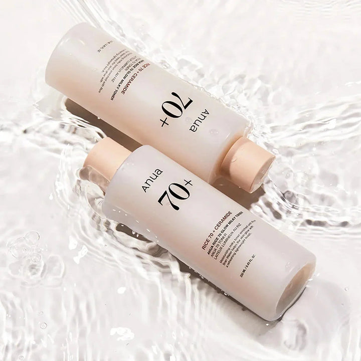 RICE 70 GLOW MILKY TONER 250ml