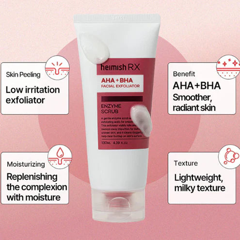 RX AHA BHA Enzyme Scrub 130ml