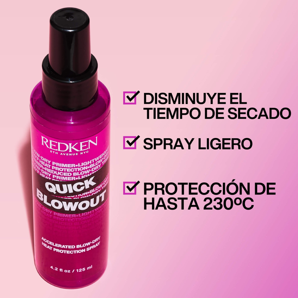 Redken - Protector Térmico Quick Blowout 125 ml