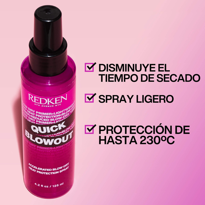 Redken - Protector Térmico Quick Blowout 125 ml