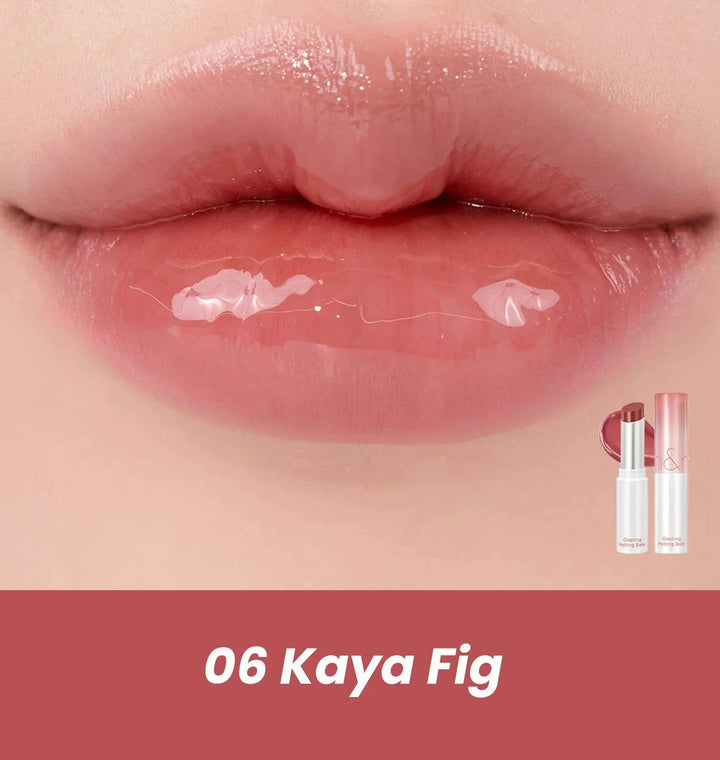 Rom&amp;Nd Glasting Melting Balm Lip Balm 06 Kaya Fig 3.5g