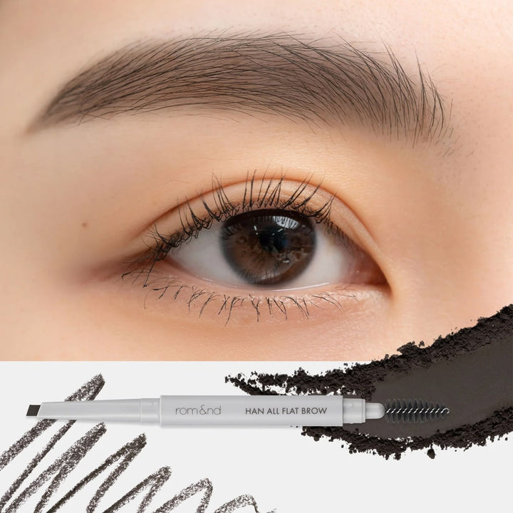 Rom&amp;Nd Han All Flat Brow C1 Classic Gray Eyebrow Pencil - 0.17 G