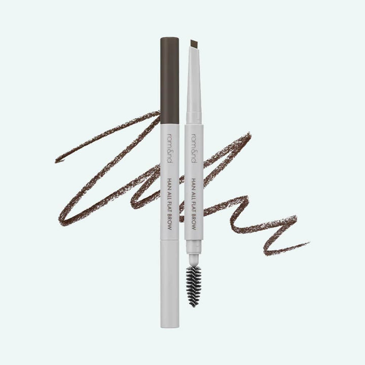 Rom&amp;Nd Han All Flat Brow C2 Grace Taupe - 0.17 G Eyebrow Pencil
