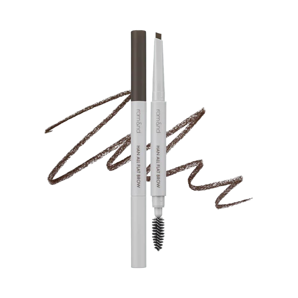 Rom&amp;Nd Han All Flat Brow C2 Grace Taupe - 0.17 G Eyebrow Pencil
