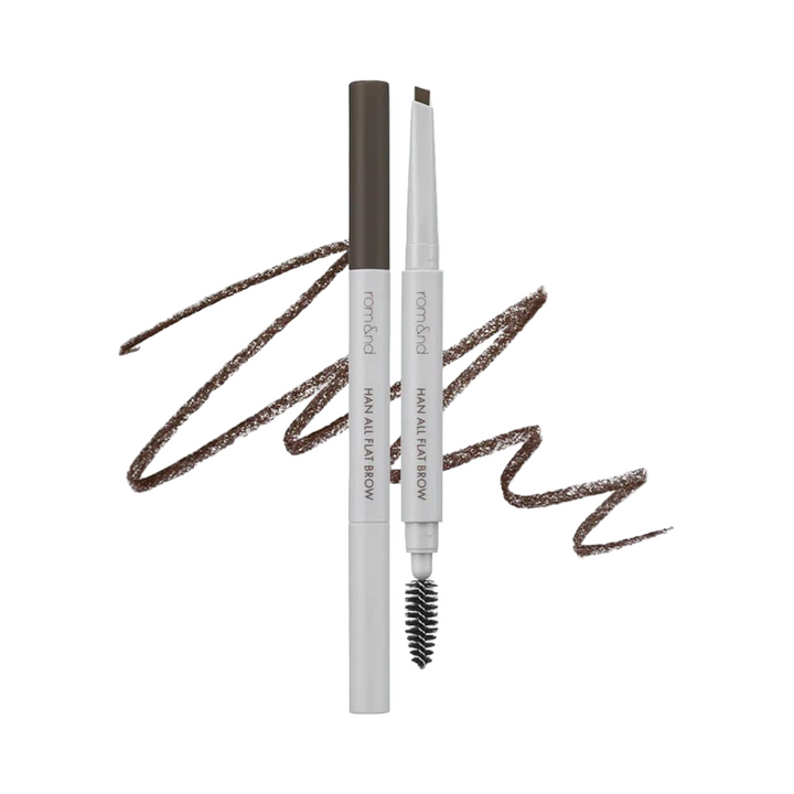 Rom&amp;Nd Han All Flat Brow C2 Grace Taupe - 0.17 G Eyebrow Pencil