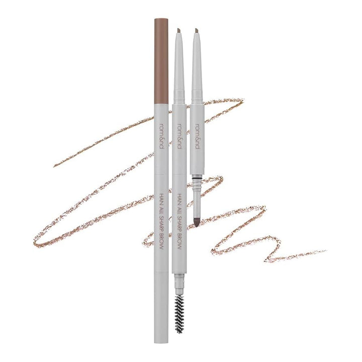 Rom&amp;Nd Han All Sharp Brow W3. Meery Blondy - 0.24 G Warm Blonde