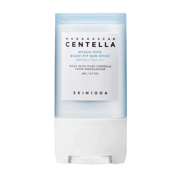 SKIN1004 Madagascar Centella Hyalu-Cica Silky-Fit Sun Stick SPF50+ PA++++ – Protector Solar en Barra con Centella Asiática y Ácido Hialurónico (20g)