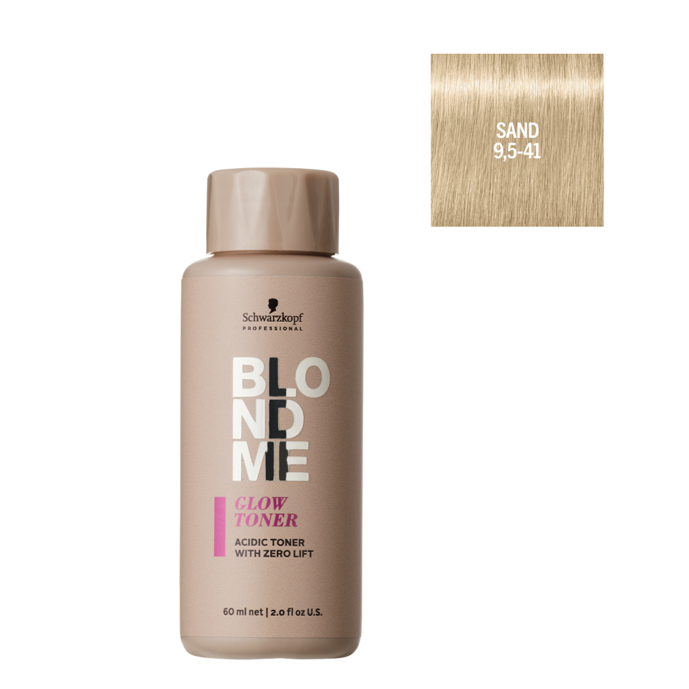 Schwarzkopf - Matizador de Brillo BlondMe Glow Toner 9,5-41 Arena 60 ml