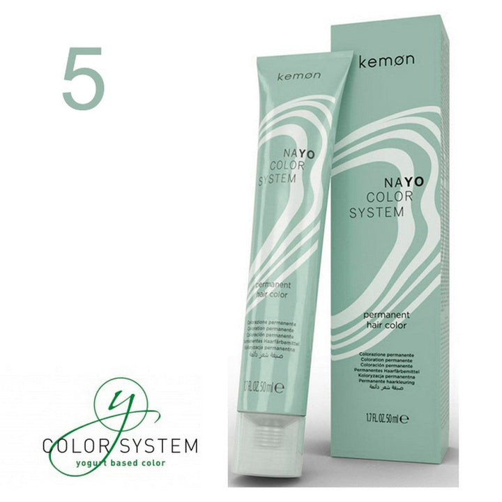 Kemon - Tinte Nayo Color Natural 5 Castaño Claro 50 ml