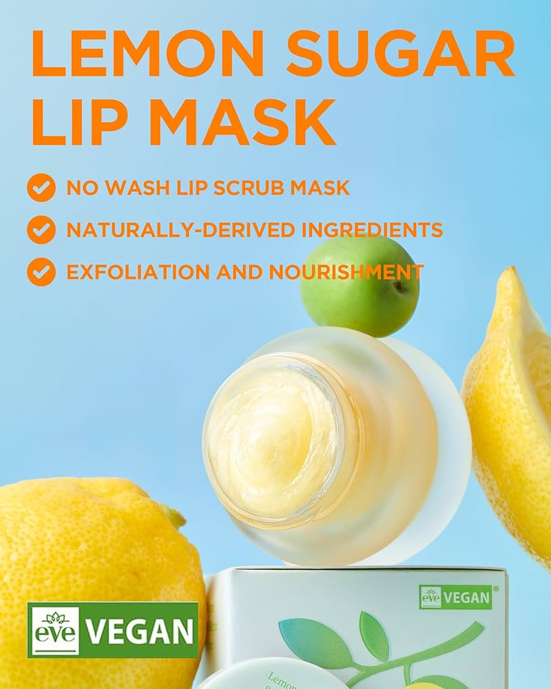Tocobo - Lemon Sugar Scrub Lip Mask - 20ml