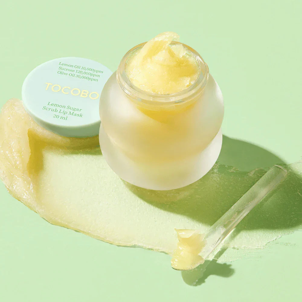 Tocobo - Lemon Sugar Scrub Lip Mask - 20ml