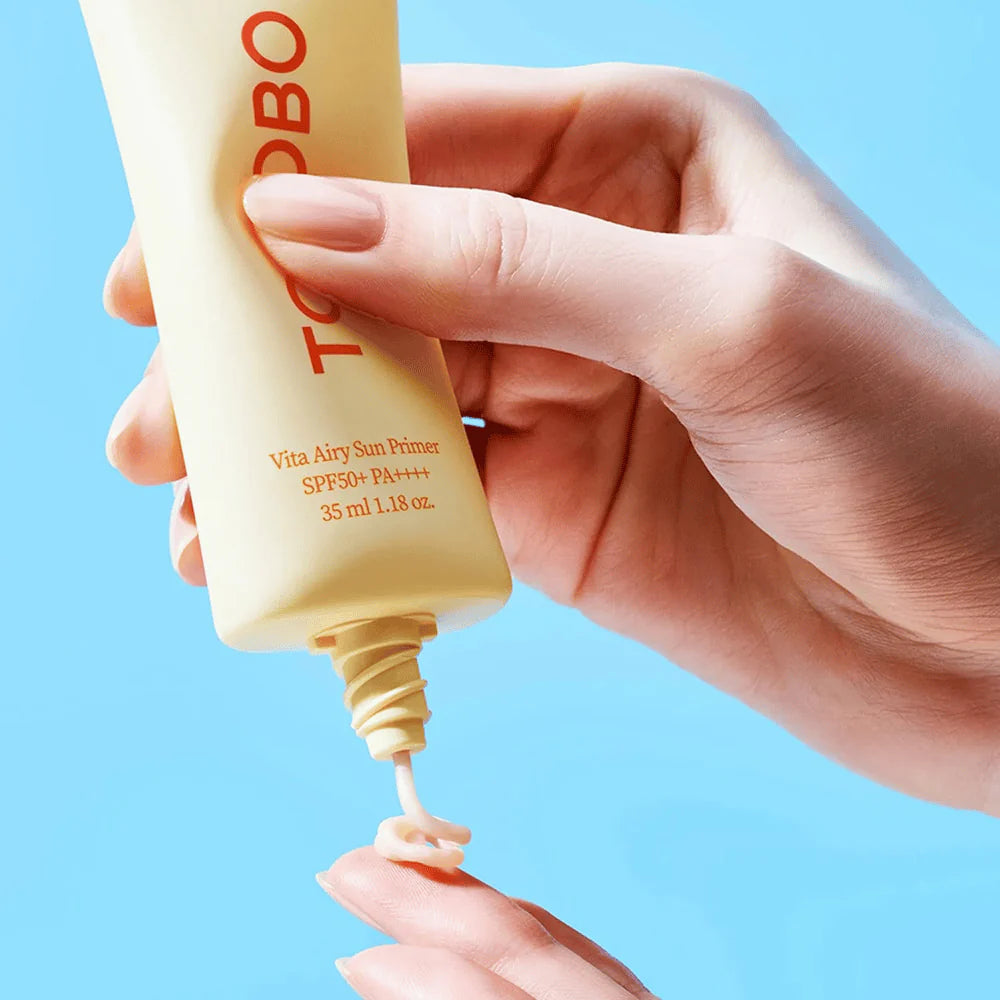Tocobo - Vita Airy Sun Primer SPF50+ PA++++ - Mattifying Sun Cream-Base - 35g,