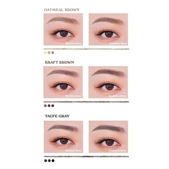 Unleashia Shaper Defining Eyebrow Pencil - 3. Taupe Gray