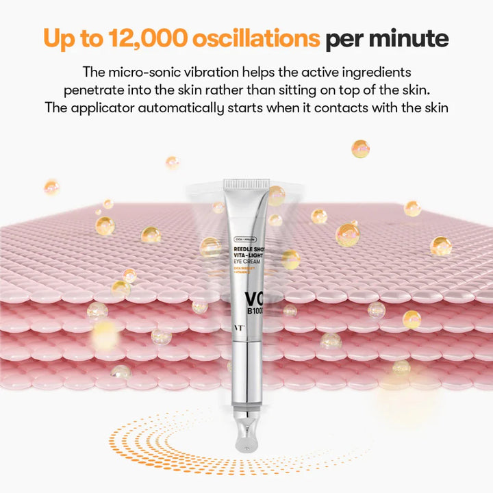 VT Cosmetics - Reedle Shot Vita-Light Eye Cream - Illuminating Eye Cream - 15ml