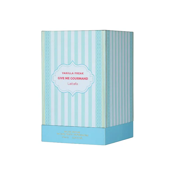 Vanilla Freak Lattafa – Cupcake, Almendra y Crema de Mantequilla