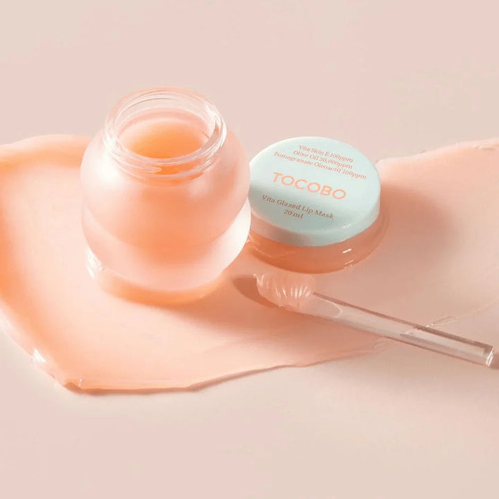 TOCOBO – Mascarilla de Labios Vita Glazed 20ml | Hidratación Intensa &amp; Brillo Nutritivo