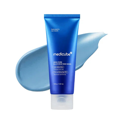 Medicube Zero Pore Mud Mask Mascarilla Facial de Arcilla Purificante, Limpieza Profunda y Control de Sebo