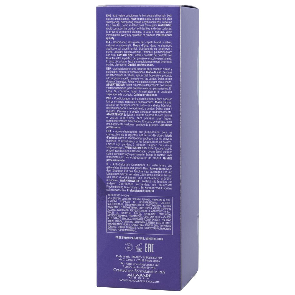 Alfaparf - Semi di Lino Blonde Anti-Yellow Conditioner 200 ml