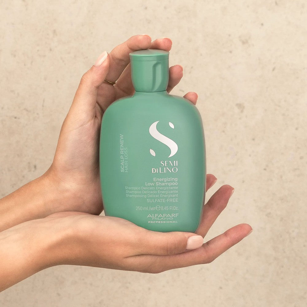 Alfaparf - Semi di Lino Scalp Renew Energizing Low Champú 250 ml