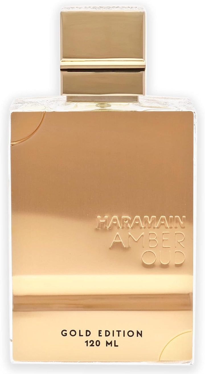 Al Haramain Amber Oud Gold Edition by Al Haramain Eau De Parfum Spray (Unisex) 4 oz / 120 ml