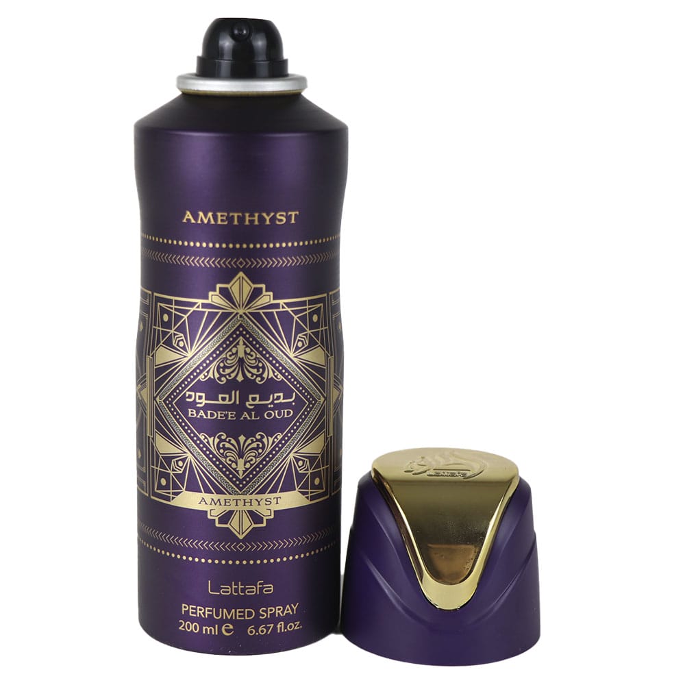 Lattafa BADEE AL OUD AMETHYST Desodorante perfumado mujer 200ml