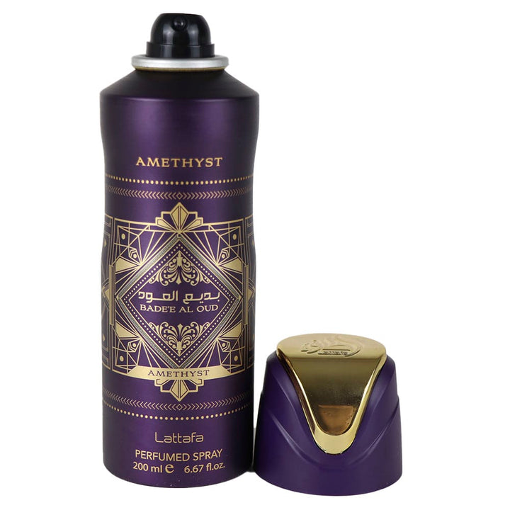 Lattafa BADEE AL OUD AMETHYST Desodorante perfumado mujer 200ml