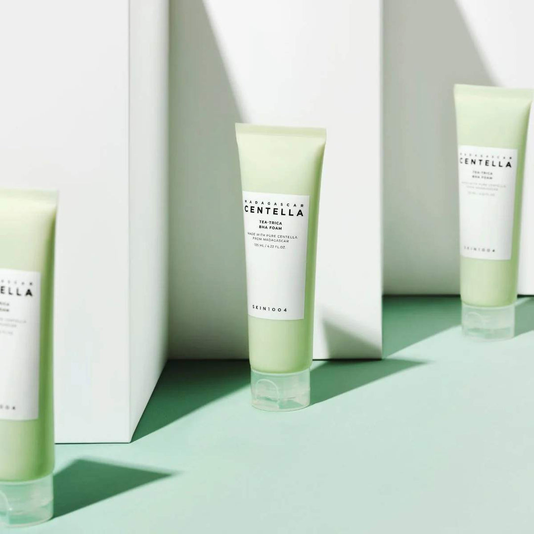 SKIN1004 Centella Tea-Trica BHA Foam | Espuma Facial Purificante con BHA – Cosmética Coreana K-Beauty (125ml)