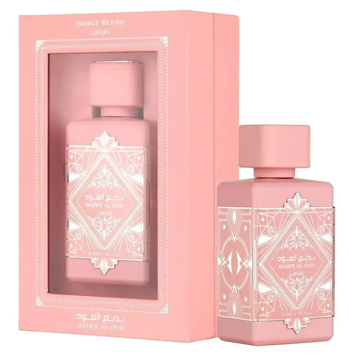 Badee Al Oud Noble Blush Lattafa - Dulce y Misterioso