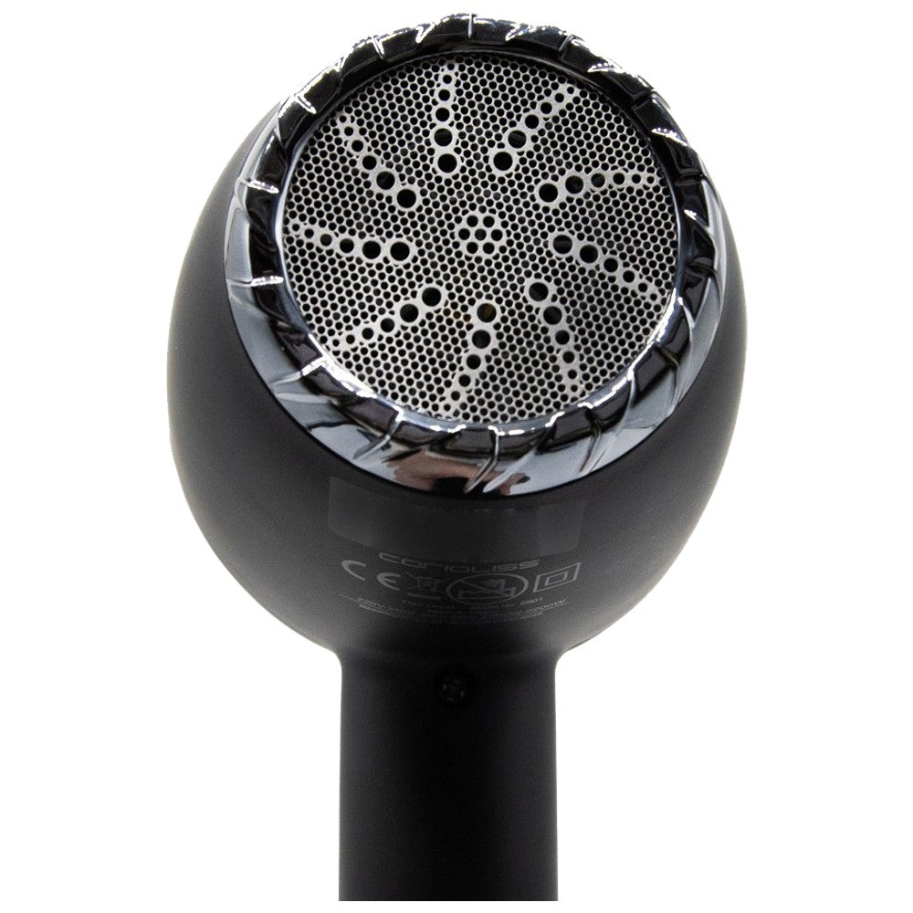 Corioliss - Secador Flow Power Black Chrome