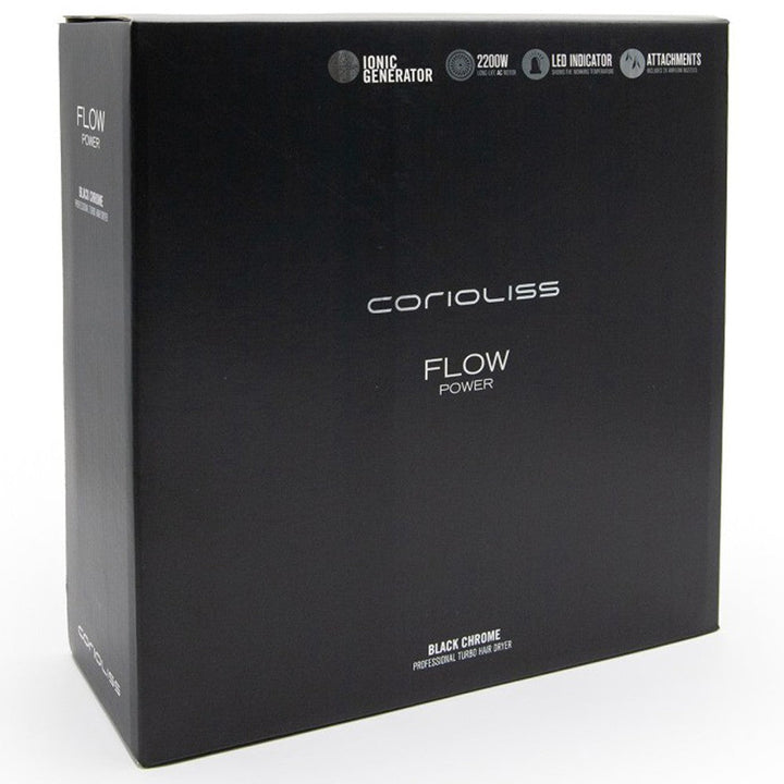 Corioliss - Secador Flow Power Black Chrome