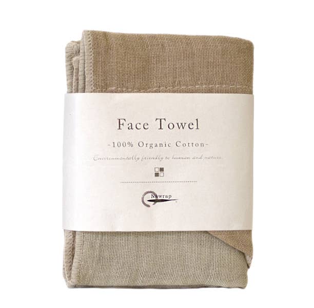 Toallas faciales de alta absorción - Orgánicas: Verde / 35cmx35cm