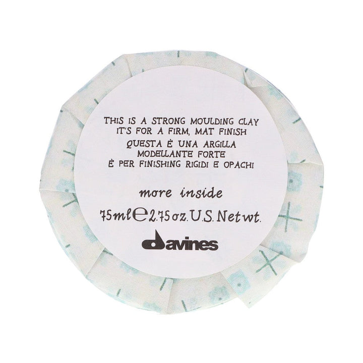 Davines - Arcilla de Fijación Fuerte More Inside Strong Moulding Clay 75 ml