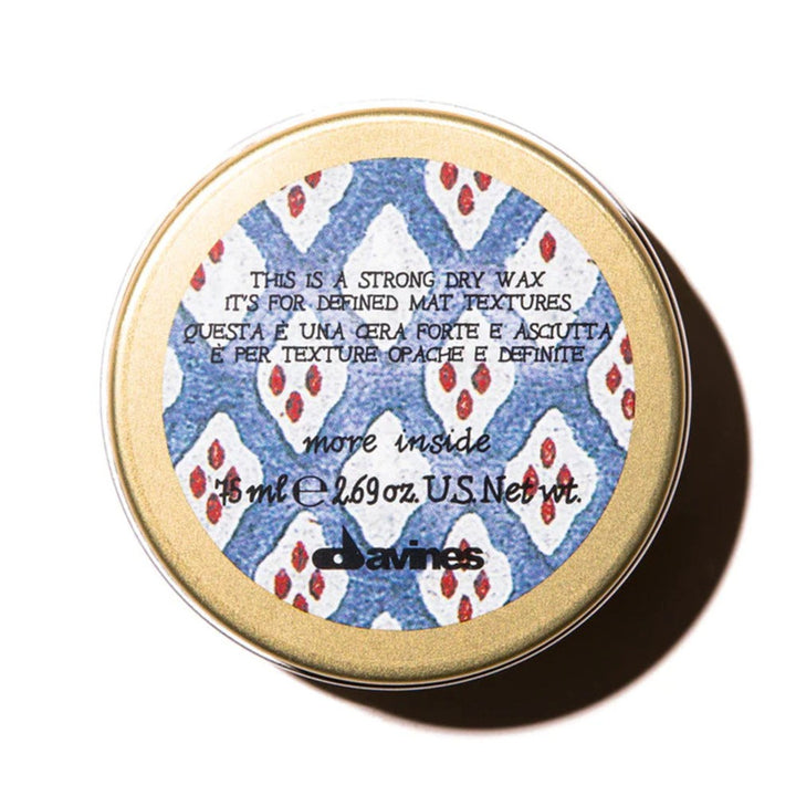 Davines - Cera de Fijación Fuerte More Inside Strong Dry Wax 75 ml