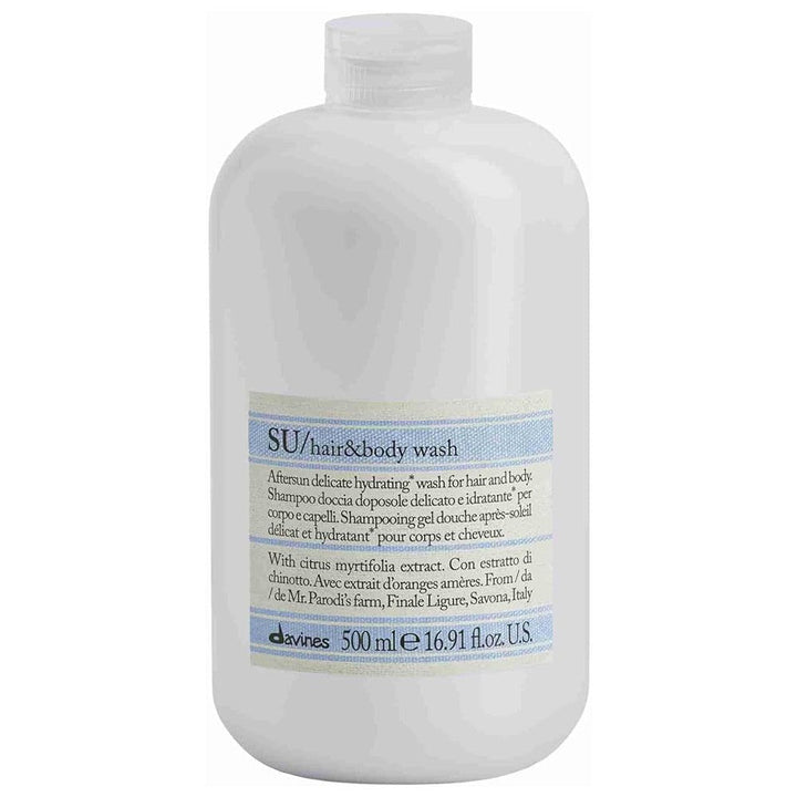Davines - Gel Cabello y Cuerpo Aftersun SU/ Hair &amp; Body Wash 500 ml