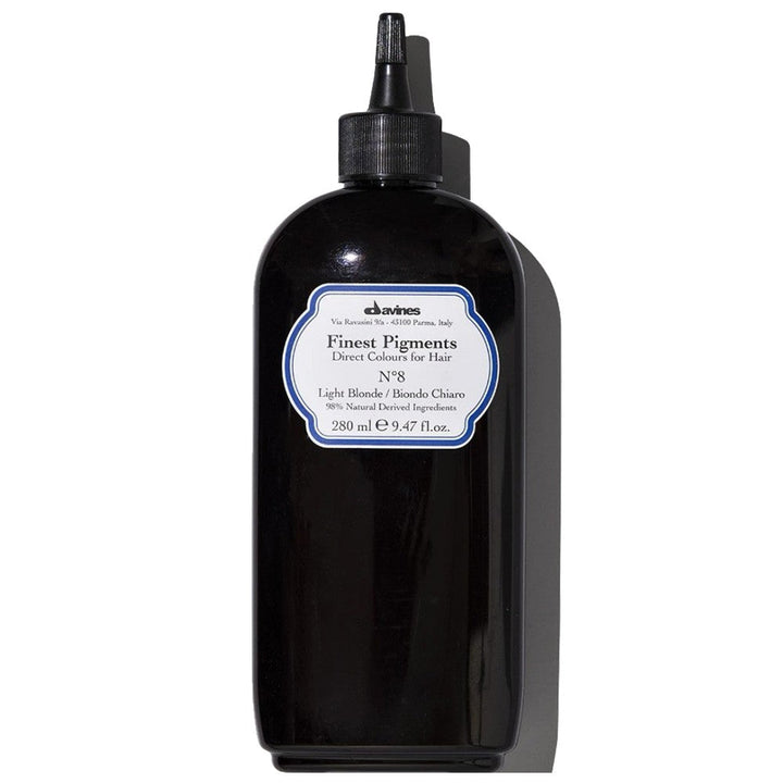 Davines - Gel de Coloración Rubio Claro Finest Pigments Nº8 Light Blonde 280 ml